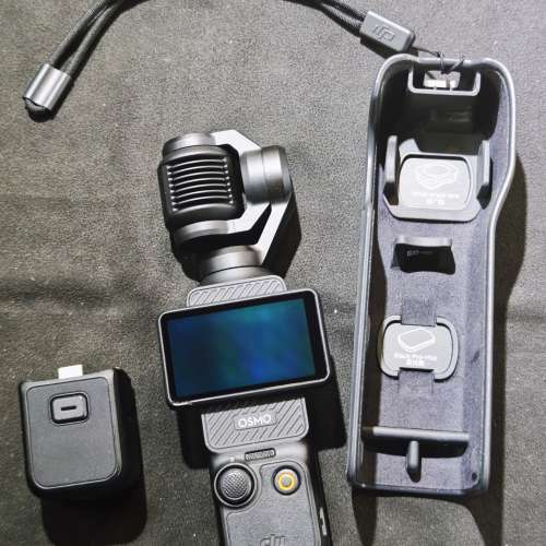 DJI POCKET 3 大疆 POCKET3 功能正常 不包含記憶卡 冇盒冇單冇保 99%new 有保護殼 ...
