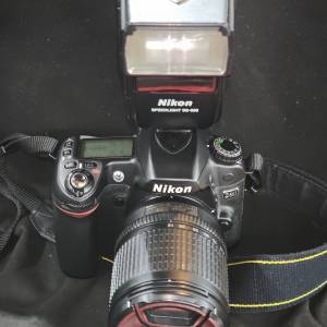 Nikon D80 CCD 尼康 + 18-135 G 18mm 135mm 18 135 + SB-600 SB600 功能正常 95%以...