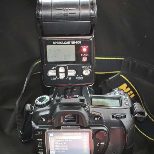 Nikon D80 CCD 尼康 + 18-135 G 18mm 135mm 18 135 + SB-600 SB600 功能正常 95%以...