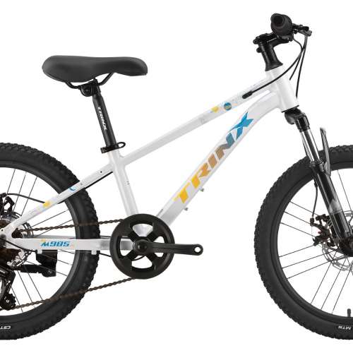 《送兒童頭盔》TRINX M985 - 7速 碟剎 20吋 鋁合金 兒童山地車