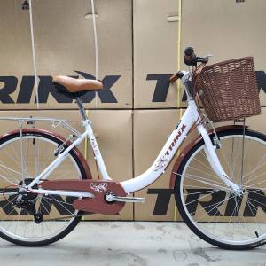 《免費送貨》TRINX CUTE 1.0 - 6速 V剎 24吋 淑女車