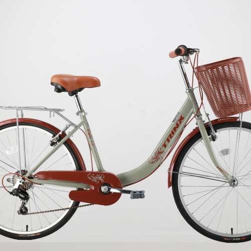 《免費送貨》TRINX CUTE 1.0 - 6速 V剎 24吋 淑女車