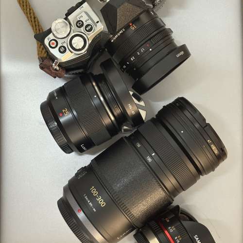 Olympus EM5ii 連全套m43鏡