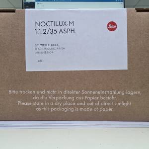 Leica Noctilux f1.2 35mm
