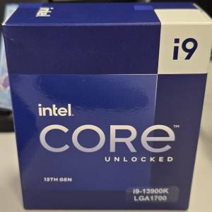 全新原廠RMA i9-13900K