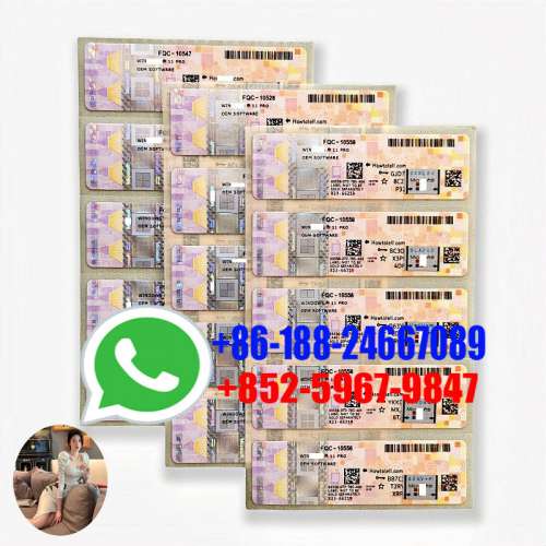 Win 11 Home OEM License Key Print COA Sticker Digital Code
