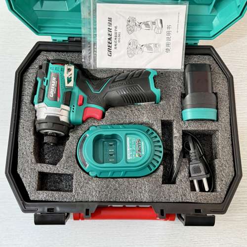 全新GREENER綠林&reg;16.8V無刷衝擊起子機