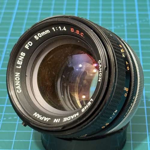 Canon New F1 跟FD 50 1.4