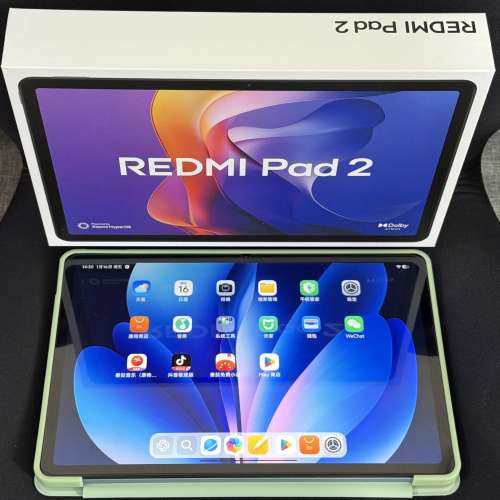 99%新 REDMI PAD 2 青色 6GB內存+128GB儲存