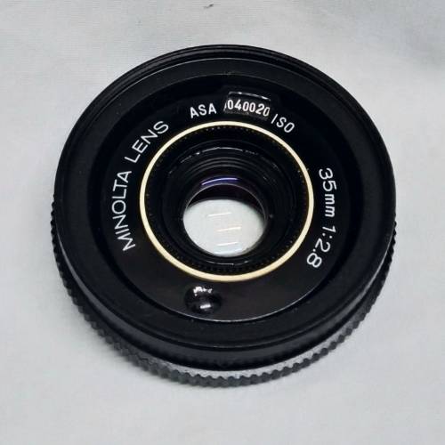 Minolta 35mm F2.8(拆自80s年代 萬能達AF-S菲林機) 已改m42牙(要自加薄身對焦筒用)...