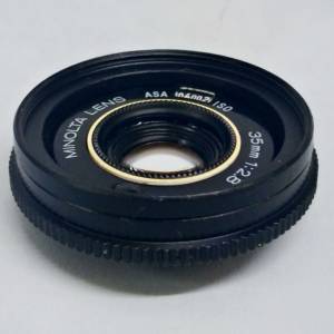 Minolta 35mm F2.8(拆自萬能達AF-S菲林機) 已改m42牙(要自加薄身對焦筒用）