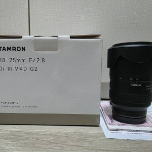 99%新 Tamron 28-75mm F2.8 G2 for sony (有保養送filter)