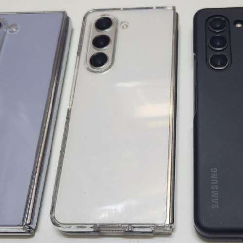 99% new samsung fold 5 12+512 港版雙卡冰藍/白色/samsung fold 5 12+1TB港版/不設...
