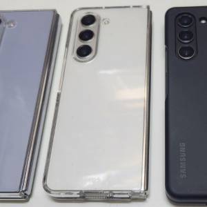 99% new samsung fold 5 12+512 港版雙卡冰藍/白色/samsung fold 5 12+1TB港版/不設...