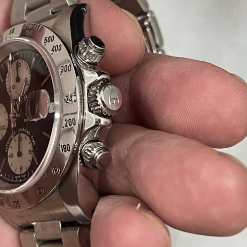 好X型😂 TUDOR 79280 TIGER 少有黑面熊貓 78400板帶11格 淨錶 $27800