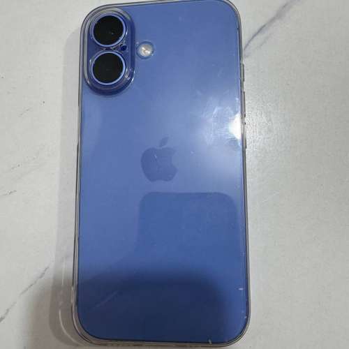 99%電Iphone16藍色128gb 靚仔淨機