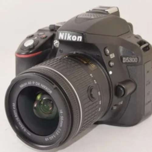 尼康 D5300 + AF-P 18-55毫米 VR 镜头套件 14015 张照片 状况完好 日
