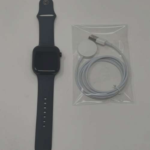Apple Watch Series 10 46mm Jet Black Aluminum with Midnight Sport GPS Excellent