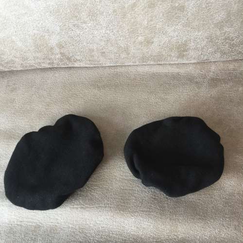 🎧 Headphones Cushions Cover 3pair BLACK NEW 全新防塵吸汗耳機罩耳套 3對 黑 🎧