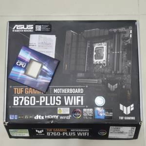 Asus B760 plus wifi atx and 14600kf