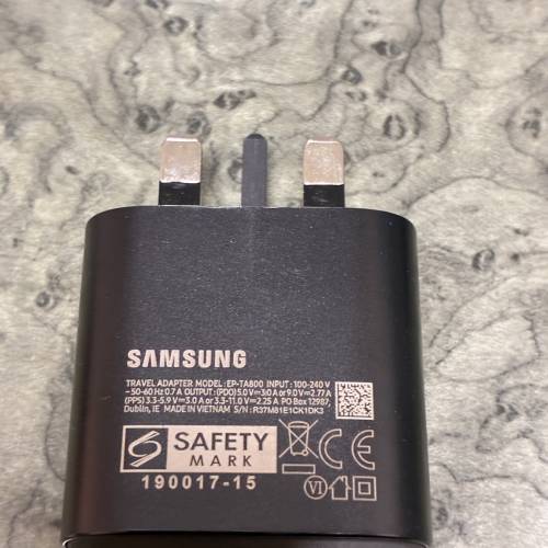 Samsung Super Fast Charging 充電器 USBC to C