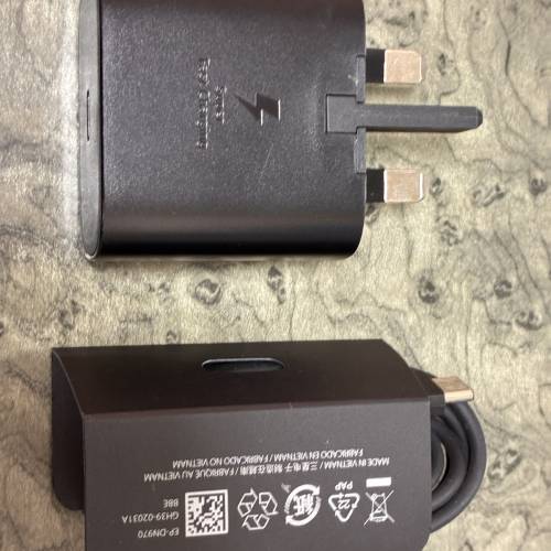 Samsung Super Fast Charging 充電器 USBC to C