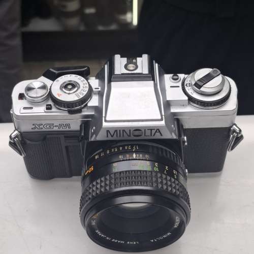 MINOLTA XG-M + MD 50MM F1.7 全正常