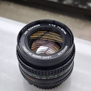 MINOLTA MD ROKKOR 50MM F1.4