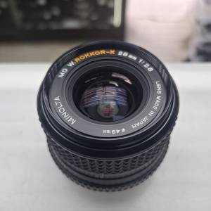 MINOLTA MD W.ROKKOR-X 28MM F2.8