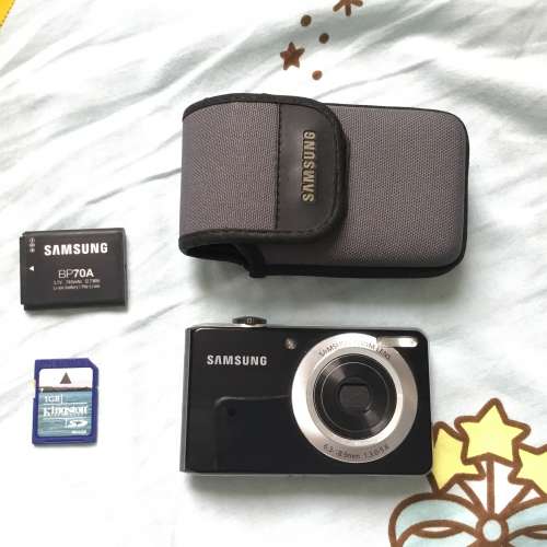 Digital Camera Samsung PL100 CCD 數碼相機 雙 monitor Kingston sd card
