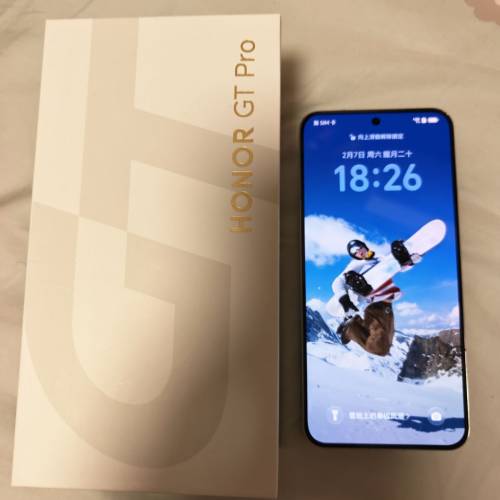 榮耀Honor GT Pro國行16+512白色全套無凹靚仔