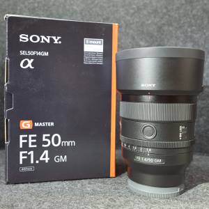 Sony 50mm f1.4 GM (Made in Japan)