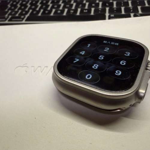 Apple Watch Ultra 2 鈦金屬原色