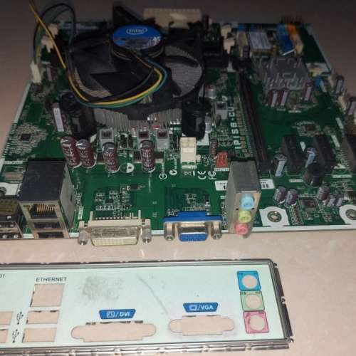 突然唔著. HP IPISB-CU Rev:2.00 mATX Motherboard w/ CPU+heatsink fan+WIFI CARD