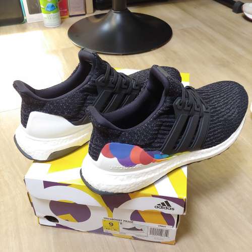Adidas Ultra Boost 3.0 rainbow us9 全新