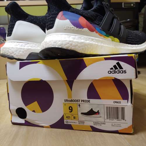 Adidas Ultra Boost 3.0 rainbow us9 全新