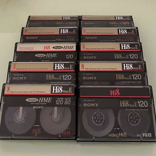 Sony Hi8 Video Tape 錄影帶