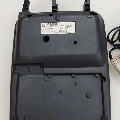 Casio FR 520 出纸計數机 (問題机)