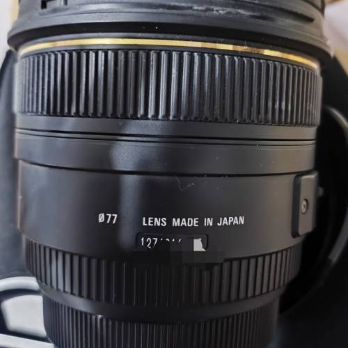 sigma 50mm F1.4 DG Canon EF Mount