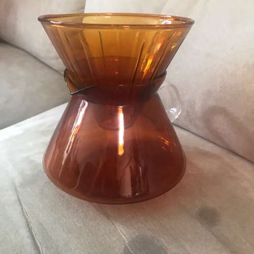 ☕️  Coffee Filter Cup + Drip Pot Glass USED 咖啡 錐形 咖啡濾杯 + 咖啡壺 ☕️