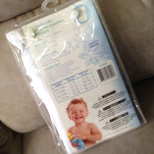 👶 HONEY BUNNY Baby Bodysuit 3pc Gift Set for Newborns 0-3 months NEW 嬰兒連...