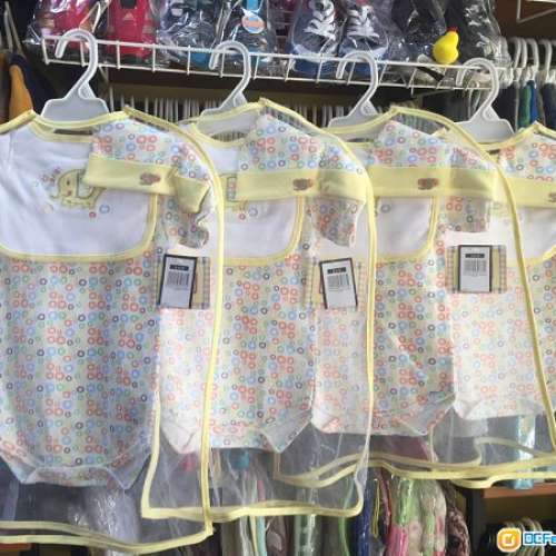 Little step Baby 3-pc Set Butterfly Brand new 全新 嬰兒3件套