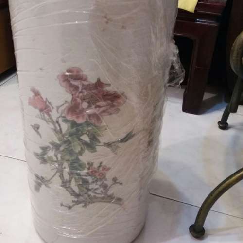 花開富貴傘桶或字畫桶