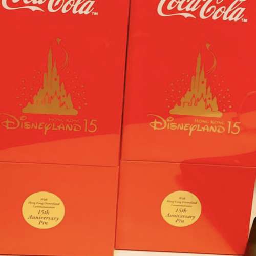 迪士尼15週年「可口可樂」紀念樽特別版
