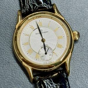 Revue Thommen GT1885 手動上鏈小三針梭曼總統中古瑞士機械手錶 Manual wind Small...