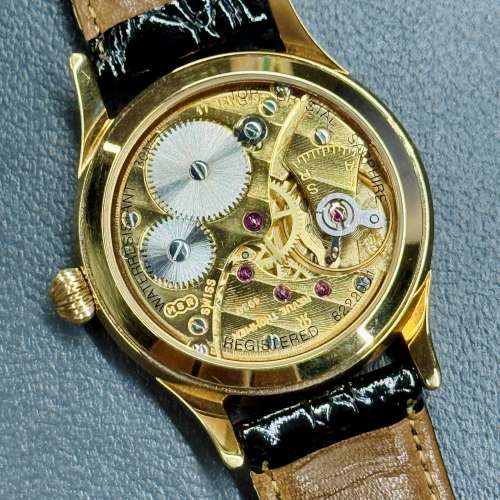 Revue Thommen GT1885 手動上鏈小三針梭曼總統中古瑞士機械手錶 Manual wind Small...