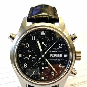 IWC Pilot's Watch Doppelchronograph IW3713 萬國追針計時飛機師手錶