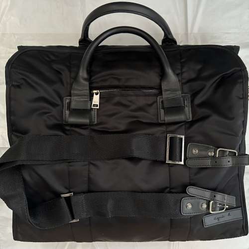 agnes b. VOYAGE 尼龍多層公事包