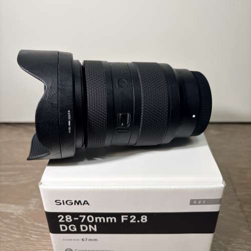 99新 Sigma 28-70mm F2.8 DG DN 鏡頭 e卡口 已貼美本堂保護貼 支持 a7iv a7v a7c
