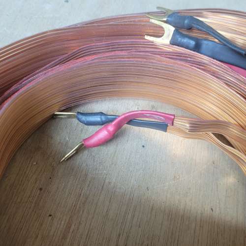 Nordost Super flatline cable 2出4 叉頭 Bi-wire